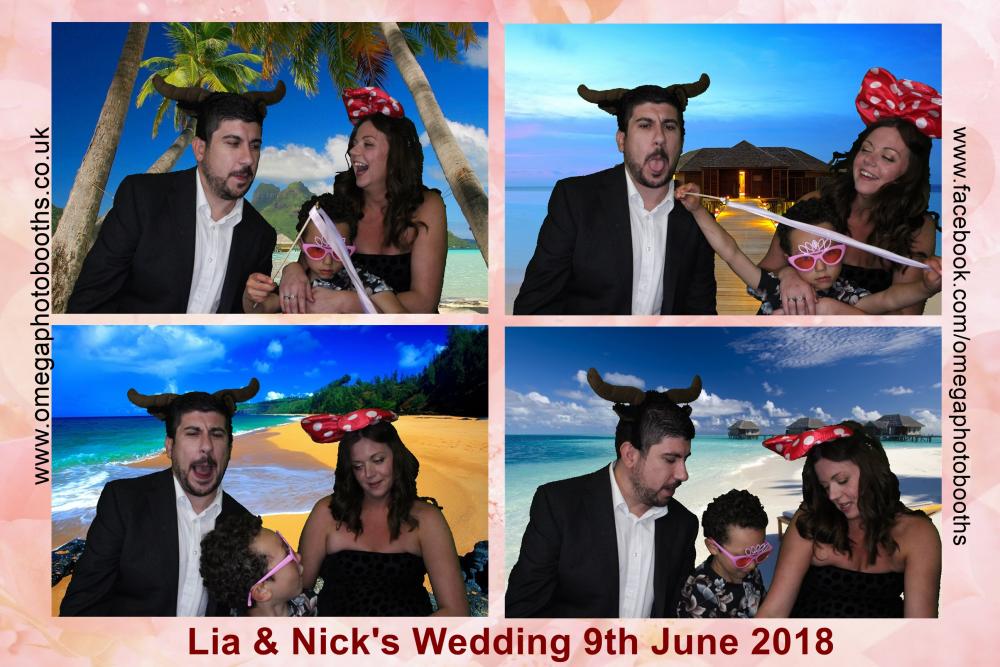 Lia & Nick's Wedding | View more photos from the event at gallery.omegaphotobooths.co.uk/u/Omega-Photobooths/Lia-Nicks-Wedding
